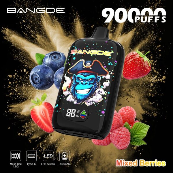 BANGDE Mixed Berries flavour poster