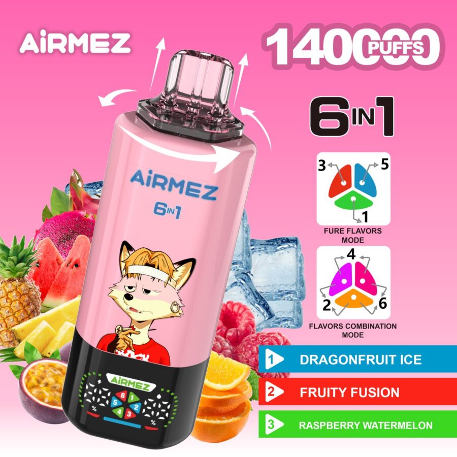 DRAGONFRUIT ICE / FRUITY FUSION / RASPBERRY WATERMELON