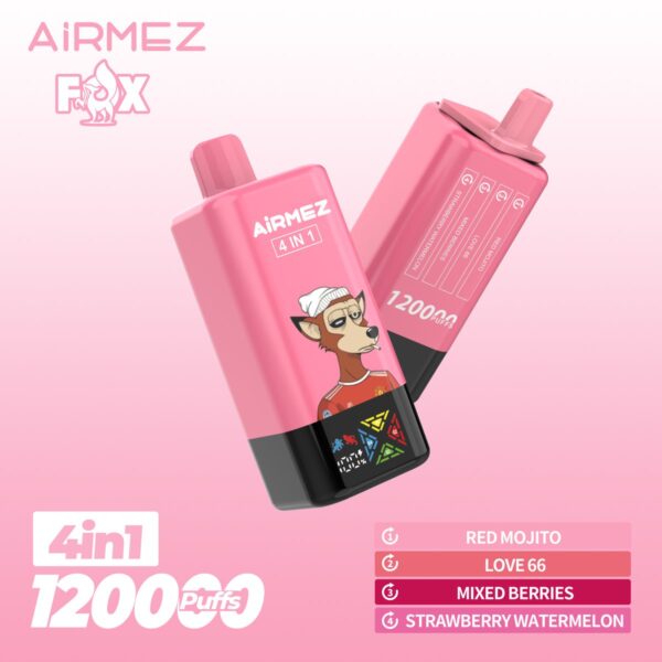 AIRMEX FOX 120K 4-in-1 Disposable Vape