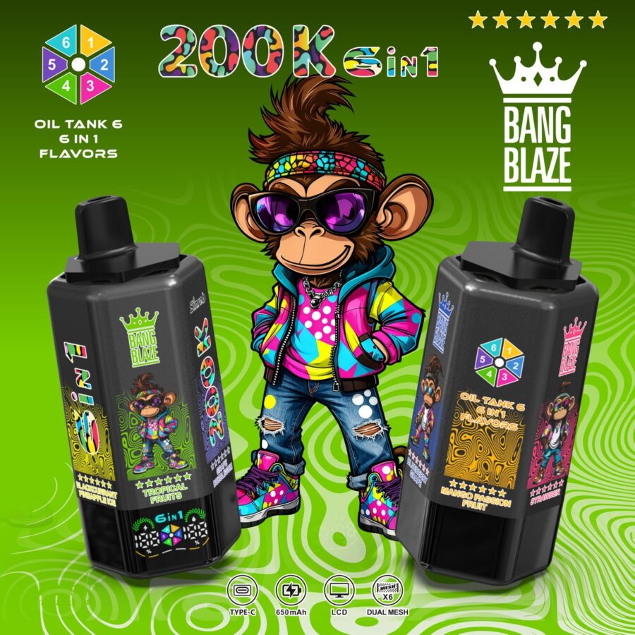 Strawberry / Blackcurrant Pineapple Ice / Tropical Fruits / Grape Bubblegum / Blueberry Grape / Mango Passion