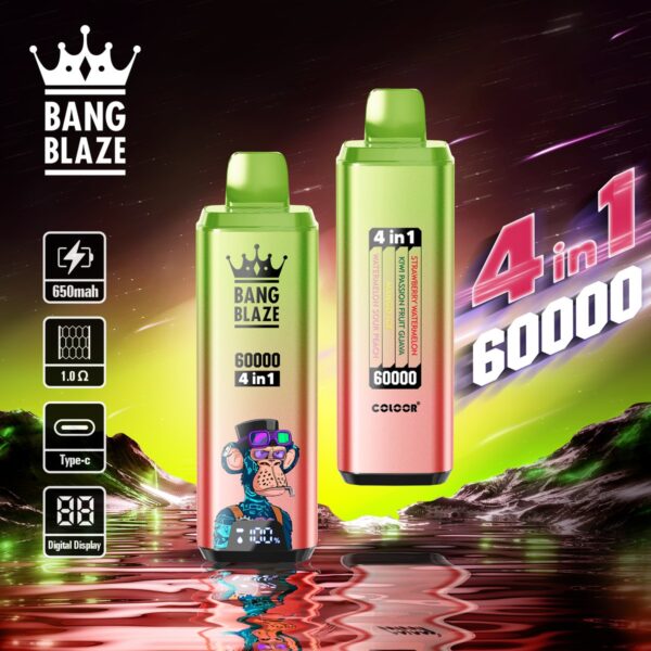 Bang Blaze 60K 4-in-1 Disposable Vape