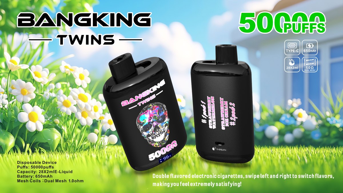 Bang King Twins 50K 2-in-1 Disposable Vape